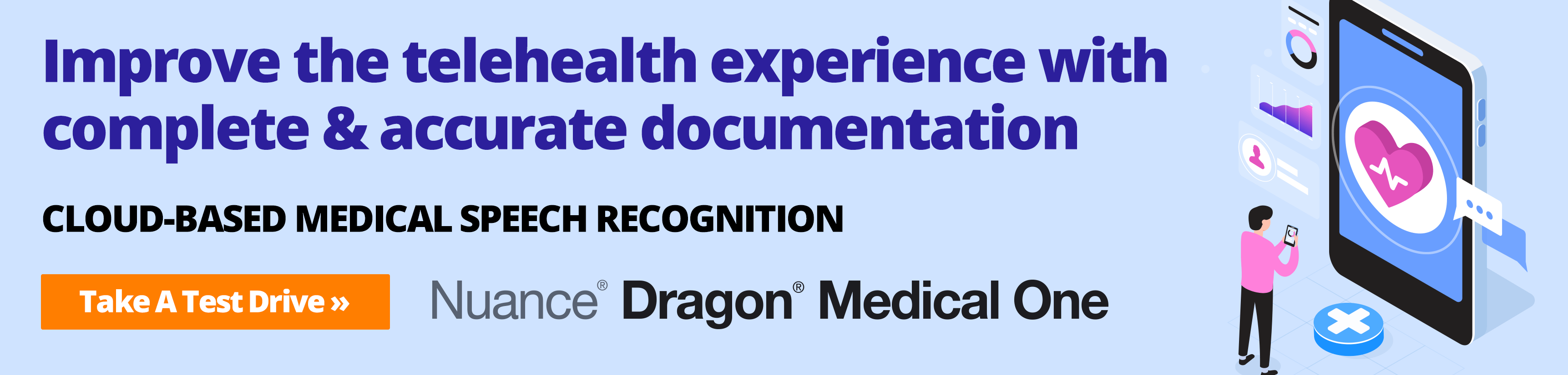 Dragon Medical One - Improve the telehealth experience with complete & accurate documentation